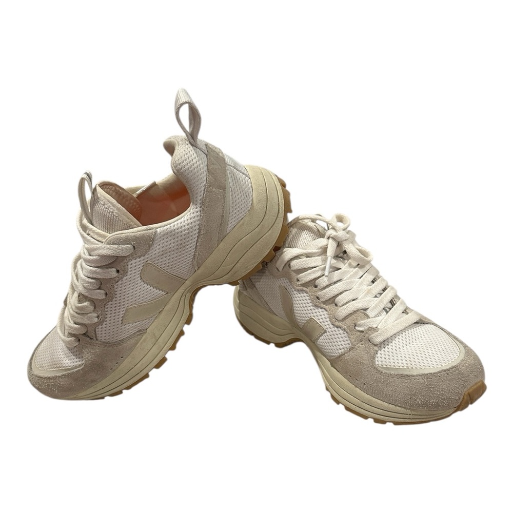 Veja Women's Sneakers in Off-White and Beige